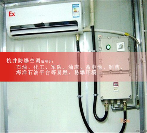 BHKG5.0Ex二匹電鍍廠特種防爆空調(diào)現(xiàn)場安裝圖