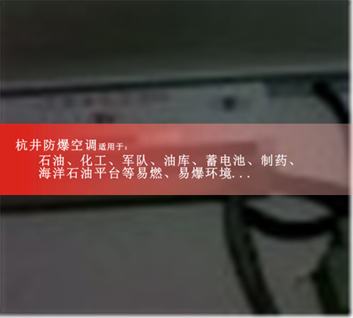 發(fā)電廠防爆空調(diào)機案例圖