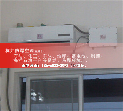 化工倉庫防爆空調(diào)機案例圖